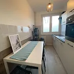 Blue Chili 17 Schoene 3 Zi Toplage Boxspringbett Balkon Wifi 아파트 마그데부르크