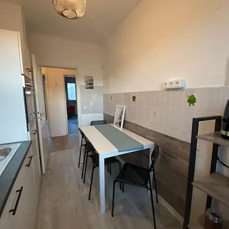 公寓 Blue Chili 17 Schoene 3 Zi Toplage Boxspringbett Balkon Wifi 马格德堡