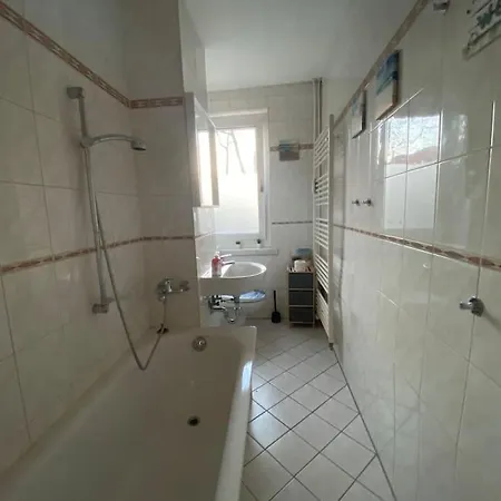 公寓 Blue Chili 17 Schoene 3 Zi Toplage Boxspringbett Balkon Wifi 马格德堡