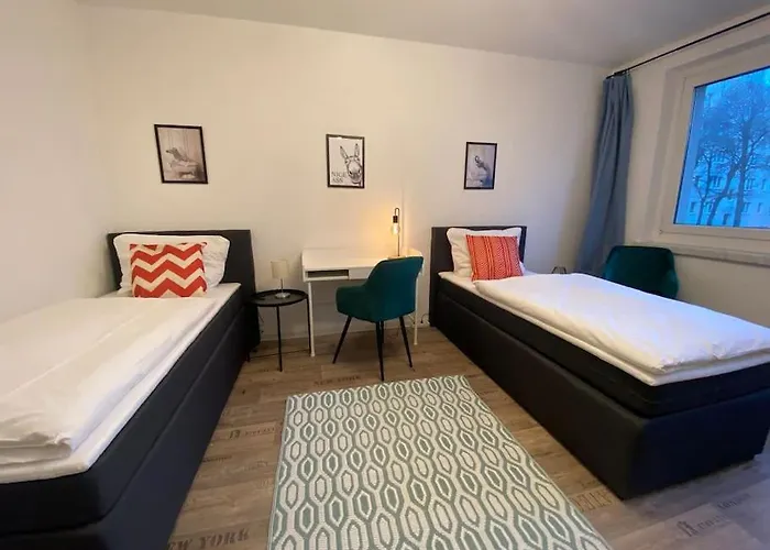 Blue Chili 17 Schoene 3 Zi Toplage Boxspringbett Balkon Wifi Daire *